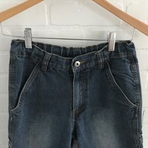 London Blues - Blue Jean Denim bermudas Boy size 14